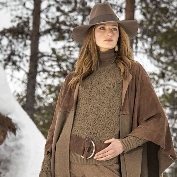 Ralph Lauren Fall 2015 Runway Collection Lamb Suede & Crushed Velvet Blouse - Picture 5 of 16